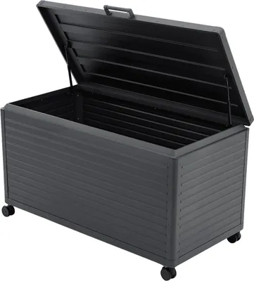 Produktbild von MIRADOR 142 Aufbewahrungsbox 715 Liter Gartenkiste aus Aluminium Anthrazit Boardebox
