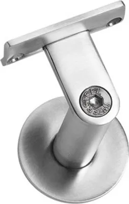 Produktbild von Handlaufhalter schwer runde Auflage Edelstahl