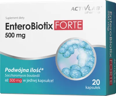 Produktbild von ENTEROBIOTIX FORTE 500 mg Darmprobiotikum Activlab 20 Kapseln