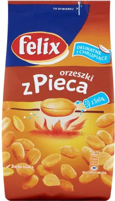 Zdjęcie produktu dla Felix Orzeszki Z Pieca Z Solą 220 G