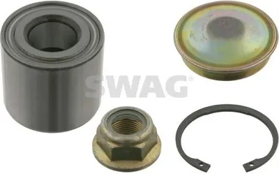 Produktbild von SWAG Radlagersatz Hinten Links Hinten Rechts für RENAULT SCÉNIC II (JM0/1) Kegelrollenlager 55mm 60 92 4781
