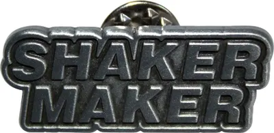 Obrázek produktu pro Oasis - Odznak "Shakermaker", zinková slitina, smalt RO15161 (jedna velikost) (stříbrná)