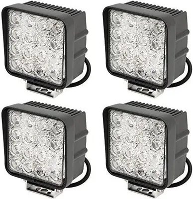 Produktbild von Greenmigo 4X LED 48W Arbeitsscheinwerfer Arbeitsleuchte 3800lm 6000K 67IP Rückfahrscheinwerfer -- Traktor -- Bagger