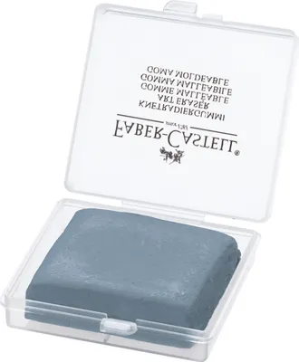 Produktbild von FABER-CASTELL Knetgummi Radierer ART ERASER grau