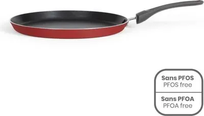 Image de Crêpière 26 cm, Antiadhésive sans PFOA ni PFOS, Manche Silicone, Tous Feux dont Induction, Premier Chef LIVOO MEP149