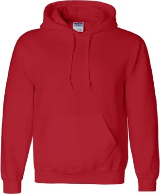 Produktbild von Gildan Heavyweight DryBlend Uni Kapuzenpullover / Hoodie / Kapuzensweater BC461 (M) (Rot)
