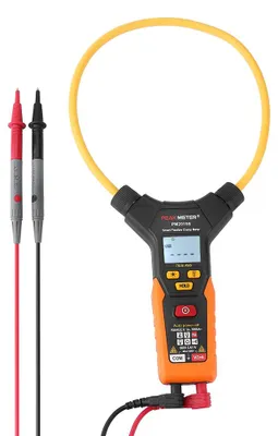 Produktbild von PEAKMETER PM2019S – Tragbares digitales Zangenmessgerät mit flexiblem Messzangenarm, 3000 A, Wechselstrom-Multimeter