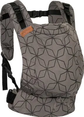 Produktbild von HOPPEDIZ Babytrage Buckle ab Geburt (3,5 - 20 kg) - Fullbuckle mit 2 Schnallen Optionen Malmö stone