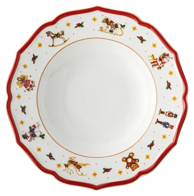 Obrázok produktu pre Hutschenreuther tanier 23 cm hlboký Happy Wintertime H. Wintertime Red 02488-727471-10353