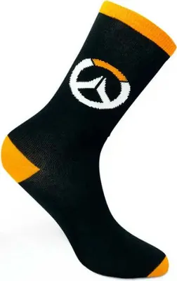 Produktbild von ABYSTYLE OVERWATCH Socken Logo, Schwarz/Orange