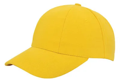 Image de L-Merch - Casquette de baseball profil bas LT2964 (taille unique) (jaune)