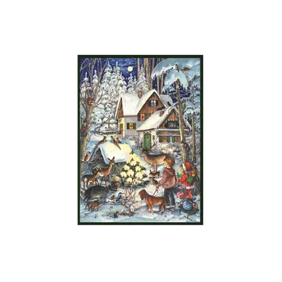 Produktbild von 409 - Mini- Adventskalender - Weihnachten im Wald