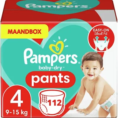 Zdjęcie produktu dla Pampers Baby-Dry 81714239, Chłopak, dziewczyna, Pielucha bielizna, 9 kg, 15 kg, Zielony, Biały, Petrolatum, Stearyl Alcohol, Paraffinum Liquidum, Aloe Barbadensis Leaf Extract
