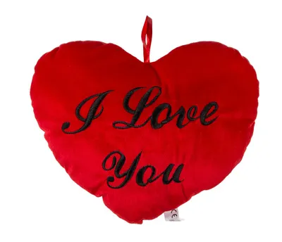 Obrázek produktu pro GiftyCity Polštář I Love You 35cm, Srdce