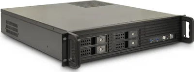 Produktbild von IPC 2U-2504 (schwarz, 2 Höheneinheiten)