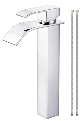 Produktbild von Wasserfall Badezimmerarmatur aus Edelstahl, Hochwertige Mischbatterie