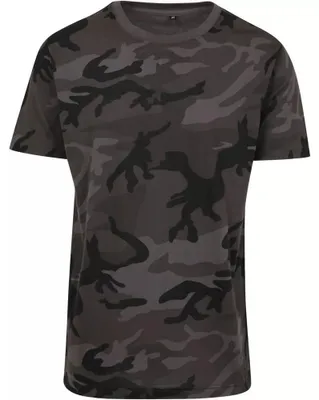 Image de Build Your Brand - T-shirt à col rond pour homme LT3070 (L) (couleur camouflage)