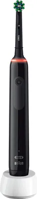 Produktbild von Oral-B PRO 80332092, Erwachsener, Tägliche Pflege, Sensibel, Whitening, Schwarz, 2 min, Deutschland, Akku