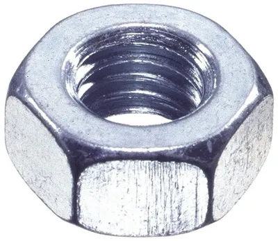 Produktbild von Dresselhaus 4001796017841, Sechskantmutter, Galvanisiertes Stahl, Zink, M8, Chrom, 8 mm
