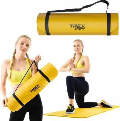 Produktbild von Yoga Pilates Fitness Matte Rutschfest Carimat Trex Sport