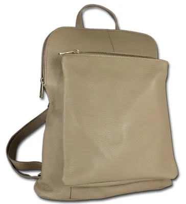 Imagen del producto de Bolso de cuero color beige de la marca Toscanto, modelo D3OTT610RI