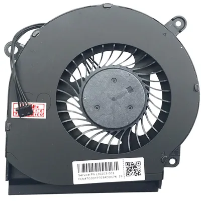 Produktbild von GPU version - Lüfter Kühler 4-Pin stecker FAN cooler für HP Omen 15-dc0000