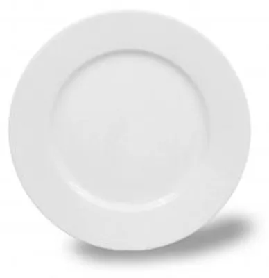 Produktbild von Porzellanteller flach, Karlsbader Porzellan, weiß, 25 cm, Thun