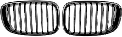 Produktbild von DIEDERICHS 1225841 Kühlergrill Frontgrill für BMW 5 GT (F07) Schwarz Glänzend
