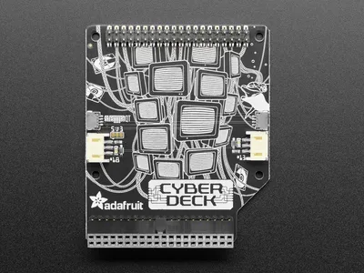 Produktbild von Adafruit CYBERDECK HAT for Raspberry Pi 400 STEMMA QT-Stecker 4863