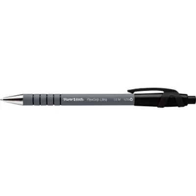 Image de Paper:Mate Stylo à bille rétractable FlexGrip Ultra, noir
