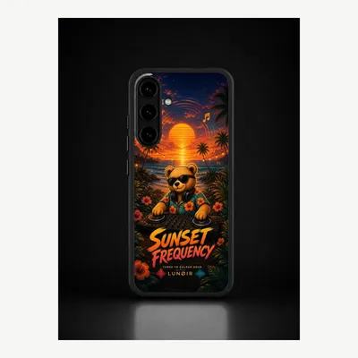 Produktbild von Samsung S25 Hülle Handyhülle Schutzhülle Case mit Sonnenuntergang Motiv – LUNØIR ©