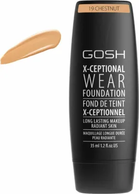 Produktbild von Gosh X-Ceptional Wear Foundation Long Lasting Makeup 19 Chestnut 35ml