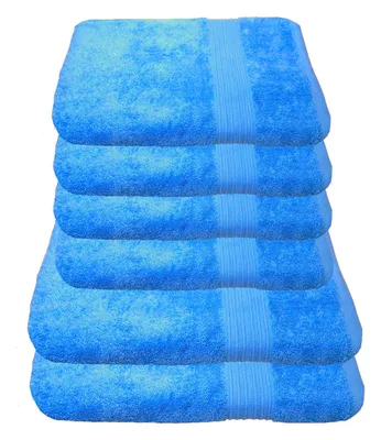 Produktbild von Julie Julsen® Handtuch SET  2x 70/140 und 4x 50/100  Julie Julsen Handtuch Farbe:Himmelblau