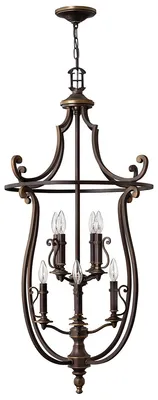 Immagine prodotto di Lampada a sospensione, plafoniera, acciaio, bronzo, P 61 cm