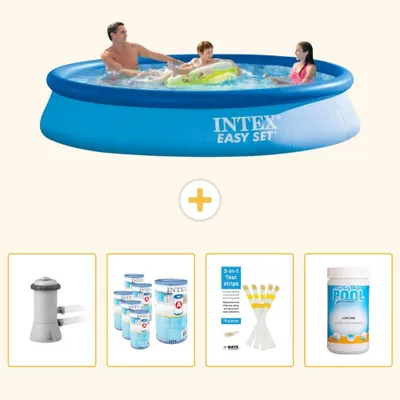Zdjęcie produktu dla Basen Easy Set Rund - 366x76 cm - 5-elementowy - SCB85