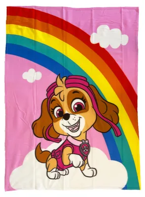 Produktbild von Paw Patrol Decke Skye Fleecedecke Mädchen Kinder 130 x 170 cm