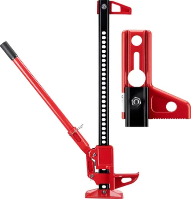 Produktbild von Wiltec Farm Jack – Profi-Klemm-Set, 60‘‘ Wagenheber bis 3000 kg und max. 135 cm Hubhöhe mit obere Klemme