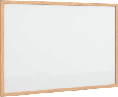 Image de Tableau blanc magnétique avec cadre en bois de pin massif 60 x 40 cm