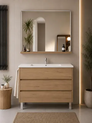 ORIGEN BATH IMPERIA Badmöbel mit Waschbecken 90x45 cm, Estepa