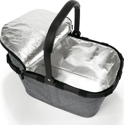 Produktbild von Reisenthel carrybag iso Einkaufskorb mit Kühlfunktion - Iso Frame Twist Silver