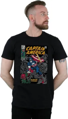 Produktbild von Marvel - T-Shirt für Herren BI37634 (XL) (Weiß)