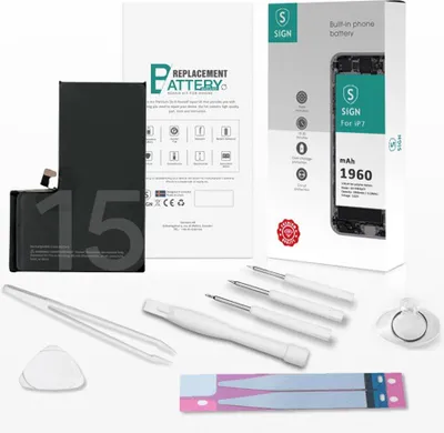 Produktbild von SiGN Komplettes Akku-Austauschset - iPhone 15
