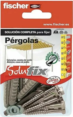 Image de Kit Fixation Pergola Ancrage Robuste Bois-béton - Fischer