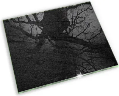 Produktbild von Untersetzer für Grabkerze Motiv Grabstein Gummifüße - 60x52 cm - Felsstruktur