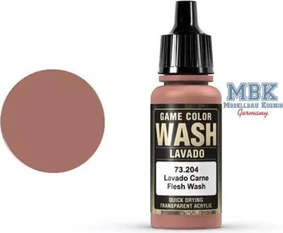 Immagine prodotto di Vernice acrilica Vallejo 73204 Flesh 17ml Vernice per miniature