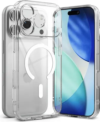 Image de Étui Ringke Fusion MagSafe pour iPhone 17 Pro Max - Transparent
