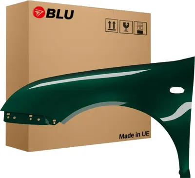 Immagine prodotto di BLU Parafango compatibile con VW Volkswagen Bora 1J1 1J6 LC6M Sinistra Grün HellesGrün | 1998-2005 | Anteriore | Verniciato | Pronto per il montaggio | Zincato