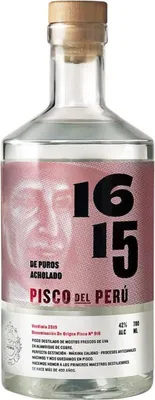 Produktbild von Pisco 1615 Puro Acolchado Spirituosen Peru  70.00 cl 42.0 %