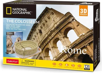 Produktbild von CubicFun Cubic Fun 3d Puzzel NG The Colosseum, 131 Stück(e), Geschichte, 10 Jahr(e)