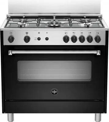 Immagine prodotto di Bertazzoni La Germania Americana AMN965GNEV cucina Elettrico/Gas Gas Nero